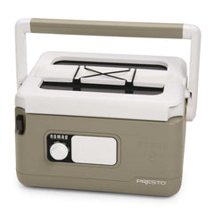 8-Quart Traveling Slow Cooker with Cool-Touch Design, Locking Lid & Removable Nonstick Pot