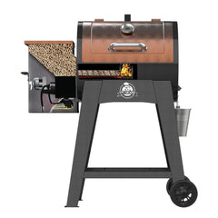 540 Sq. In. Wood Pellet Grill with Flame Broiler and Meat Probe