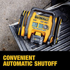 20V MAX Cordless Tire Inflator, Compact and Portable