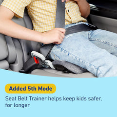 4-in-1 Car Seat, Charlie | Infant to Toddler Car Seat, with 10 Years of Use | Rear-Facing, Forward-Facing and Booster Modes | Safe, Comfortable and Convenient