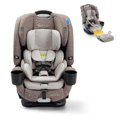 4-in-1 Car Seat, Charlie | Infant to Toddler Car Seat, with 10 Years of Use | Rear-Facing, Forward-Facing and Booster Modes | Safe, Comfortable and Convenient