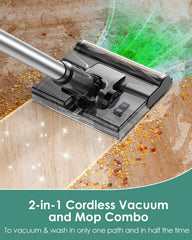 Cordless 2-in-1 Vacuum Cleaner and Mop