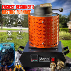 Gold Melting Furnace , 1+3KG, 1400W, 2100F