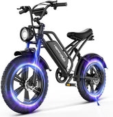20-Inch Fat Tire Electric Bike, 750W, 48V 18Ah