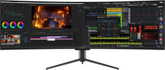 49" Curved Gaming Monitor, 144Hz, HDR400, USB-C