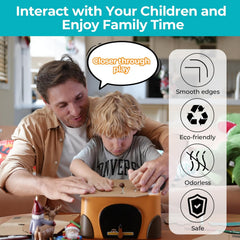 Kids Cardboard Cutter STEM Craft Kit, Ages 3+