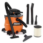 16-Gallon 6.5 Peak HP Wet/Dry Shop Vacuum, HD1600 - 6.5