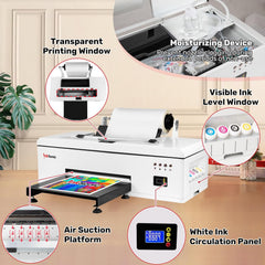 A3 DTF Printer with Oven, T-Shirt Printing Bundle
