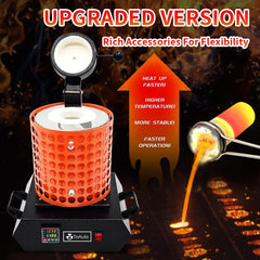 Gold Melting Furnace , 1+3KG, 1400W, 2100F