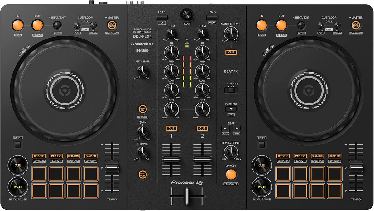 DJ 2-Deck Controller – Graphite