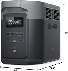 Portable Power Station – 2400W Solar Generator