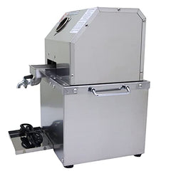 110V Electric Sugar Cane Press Juicer Machine, 800W Stainless Steel Desktop Sugarcane Juicing Crusher Extractor, with 3 Rollers for Home and Commercial