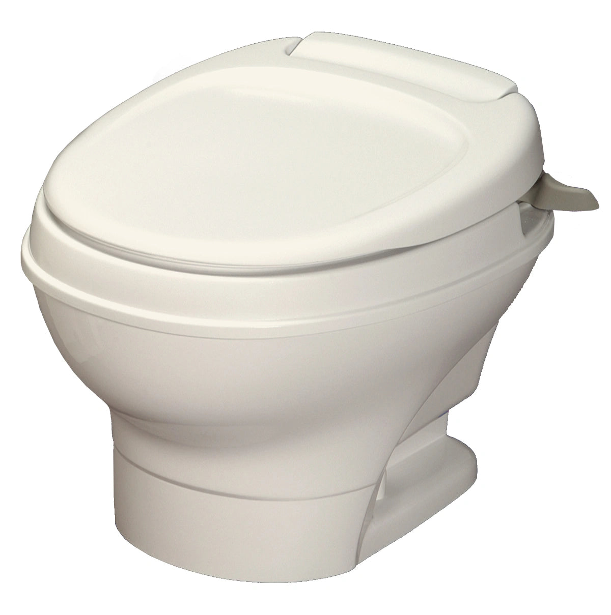 RV Toilet, Hand Flush, Low Profile, Parchment, 31647