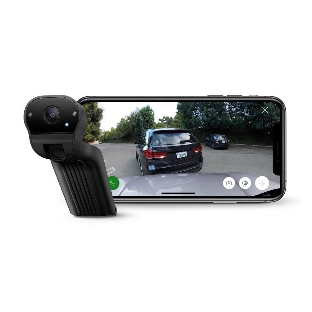 Dual Facing HD Vehicle Security Camera with Night Vision & Motion Alerts