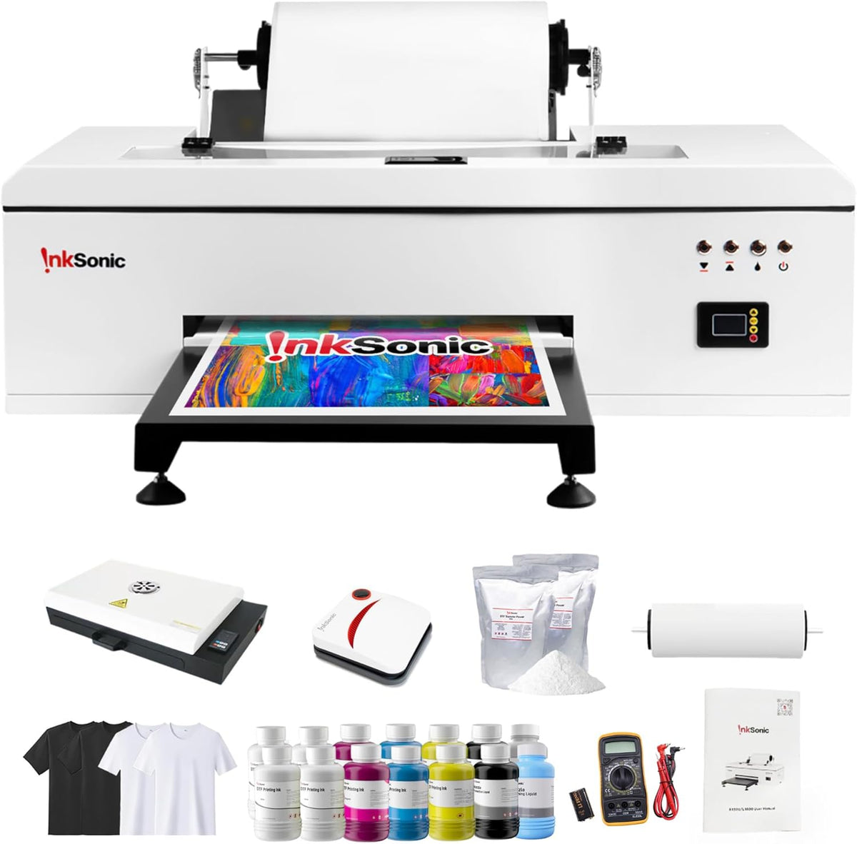 A3 DTF Printer with Oven, T-Shirt Printing Bundle
