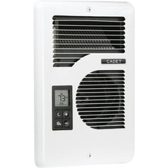 Energy Plus Wall Heater, Digital Thermostat, 240/208/120V, White