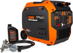 6800W Dual Fuel Inverter Generator RV-Ready CO Watchdog