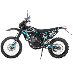 250cc 6 Speed Dirt Bike with Engine Pit Bike Gas Dirt Bikes