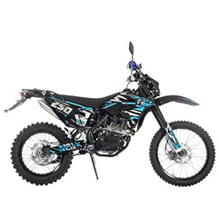 250cc 6 Speed Dirt Bike with Engine Pit Bike Gas Dirt Bikes