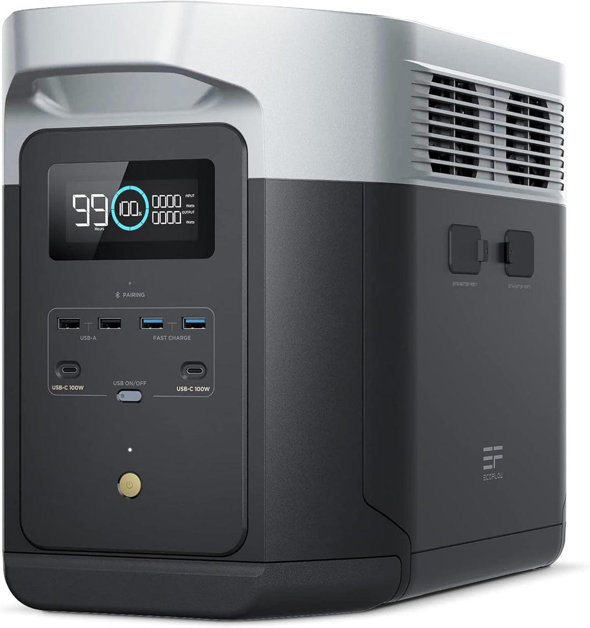 Portable Power Station – 2400W Solar Generator