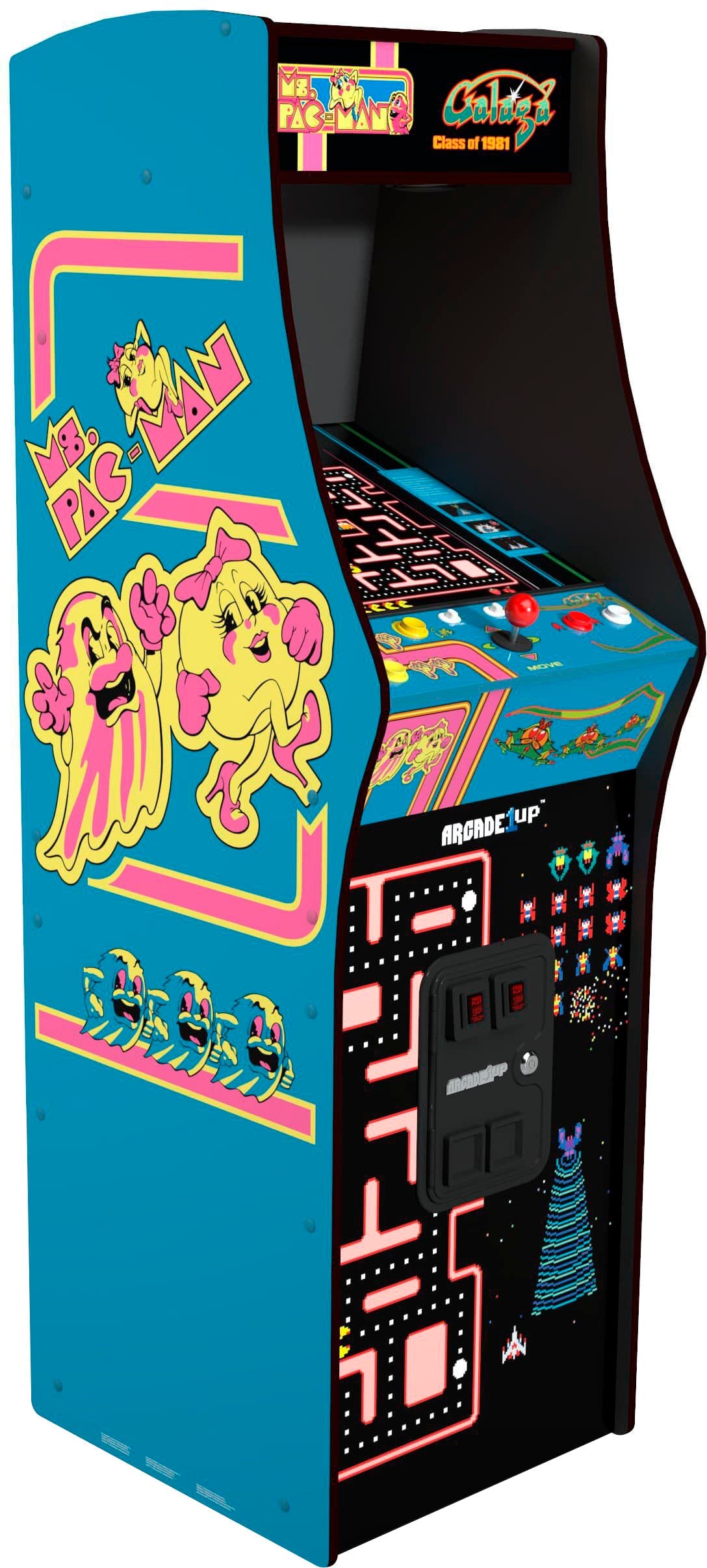 Deluxe Arcade Game, Blue Retro Gaming Console