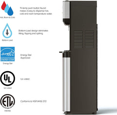 Self Cleaning Bottom Loading Water Cooler Water Dispenser 3 Temperature Settings