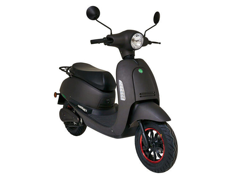 Electric Scooter with Lithium-Ion Battery, Eco Mode and 50 km Range
