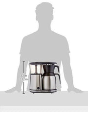 8-Cup Coffee Maker Featuring Thermal Carafe, Stainless Steel